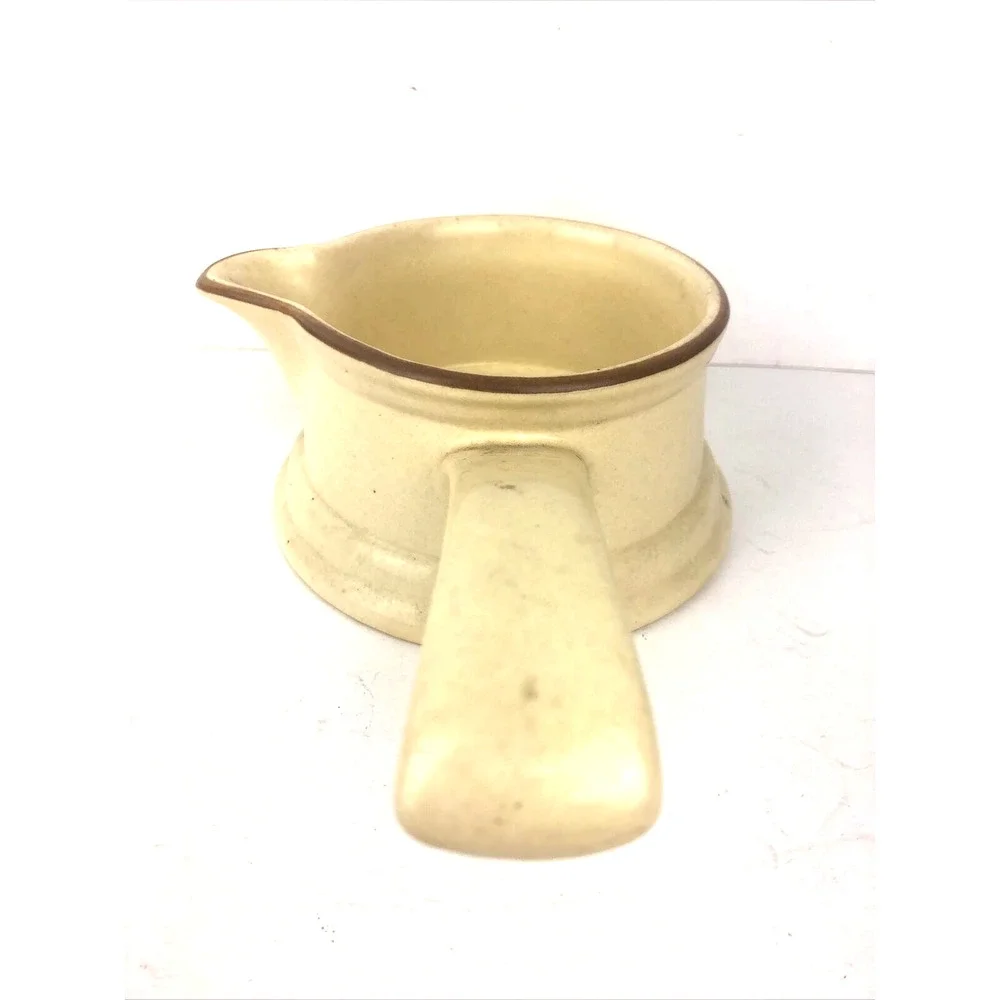 Pfaltzgraff Village Gravy Boat Pour Spout Handle Bowl #434‎ Discontinued